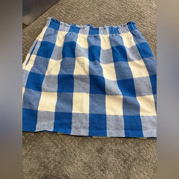 J crew gingham skirt - Picture 2 of 3